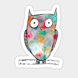 Owl Sticker